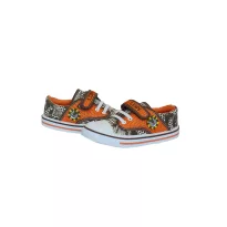 Kid's sneakers 19-30 brown/orange