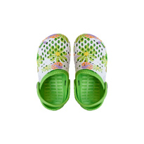 Kid's sandals  - green/flowers