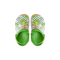 Kid's sandals  - green/flowers