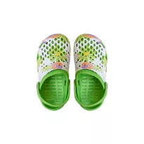 Kid's sandals - green/flowers
