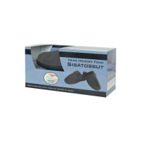 Men's memo slippers, gray 40-46