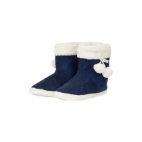 Women home ankle slippers 36-41 blue