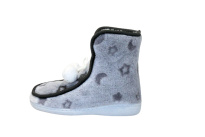 Women. slippers 36-41 gray