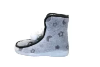 Women. slippers 36-41 gray
