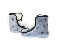 Women. slippers 36-41 gray