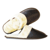 Man. slippers 41-46 brown