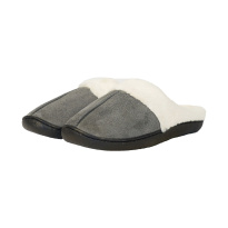 Women home slippers 38-39 gray