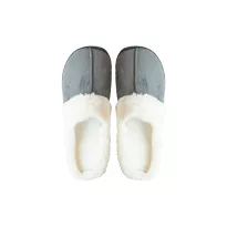 Women home slippers 38-39 gray