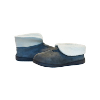 Men home slippers 41-47 gray