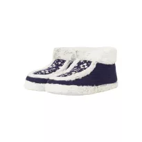 Women home ankle slippers 36-41 blue