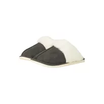 Women home slippers 36-41 gray