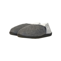 Men home slippers 41-46 gray