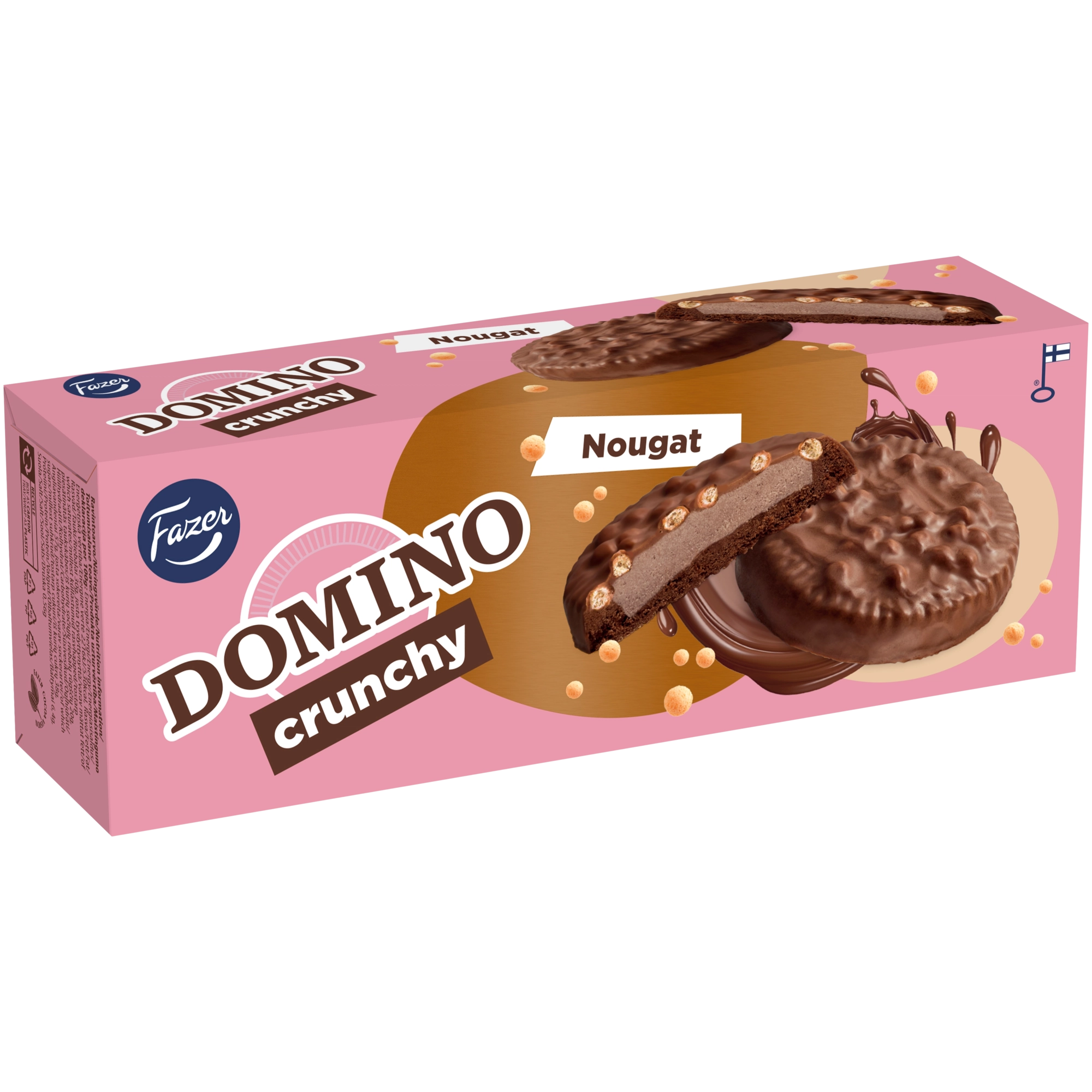 Fazer Domino Crunchy nougat herkuttelukeksi 150g