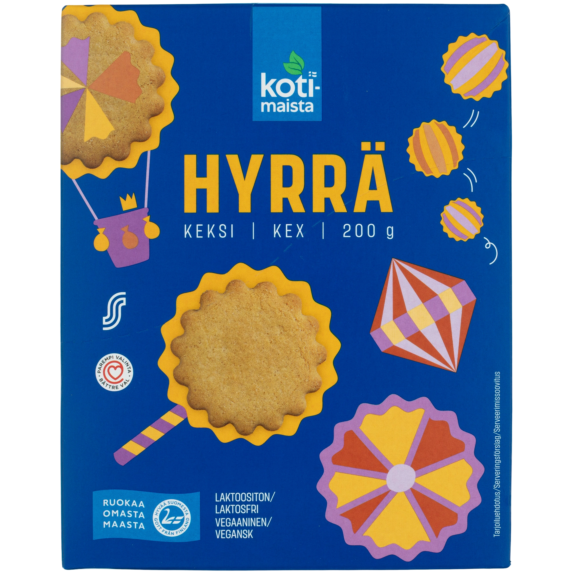 Kotimaista Hyrrä keksi 200g