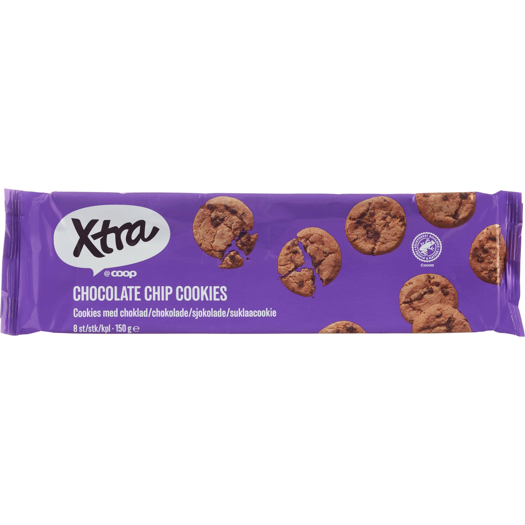 Xtra Chocolate chip Cookies suklaahippukeksi  150 g