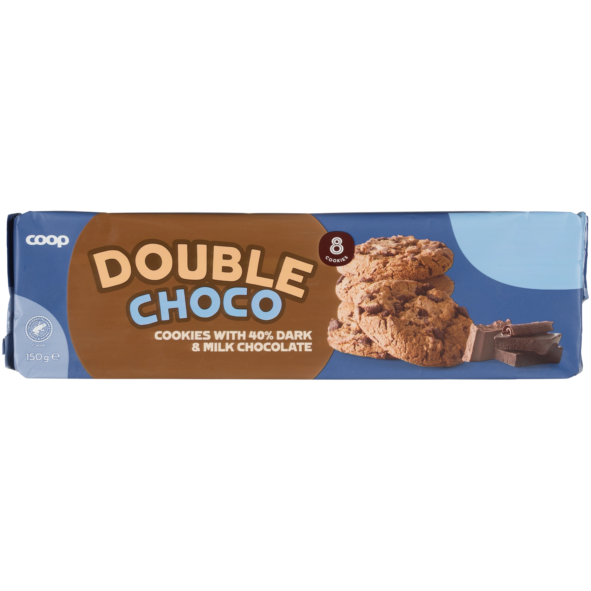Coop kahden suklaan cookie 150 g
