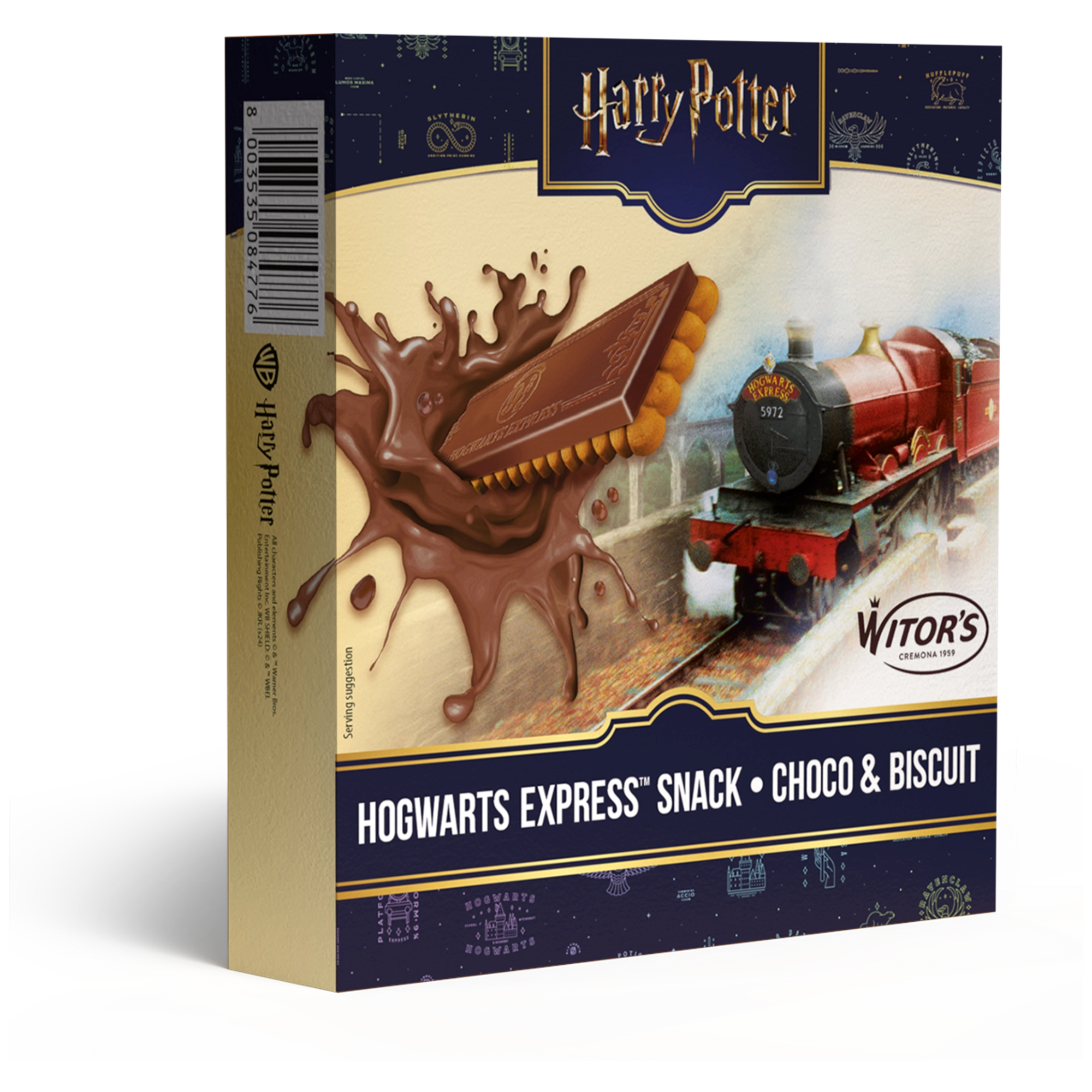 Witor's Harry Potter Reilun kaupan maitosuklaakeksi 126g
