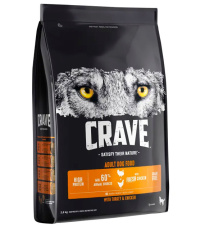 Crave dog food turkey and chicken 2.8kg
