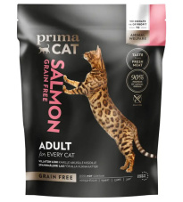 PrimaCat grain-free salmon for all adult cats 400g