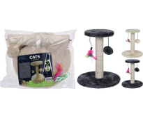 Cat Tree On Stand With Ball 1 pc
