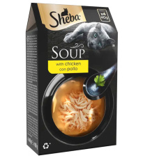 Sheba Soup chicken 4x40g