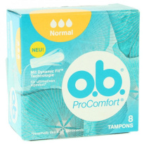 O.B. Tampons Pocket pack 8pcs