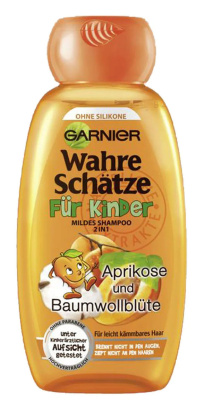 Garnier 2 in1  True Treasures Children Shampoo Apricot without Silicone 250ml
