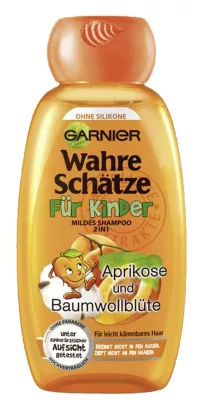 Garnier 2 in1  True Treasures Children Shampoo Apricot without Silicone 250ml