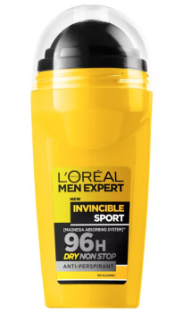 L'Oréal Paris Men Expert Deo 50ml Invincible Sport roll-on antiperspirant
