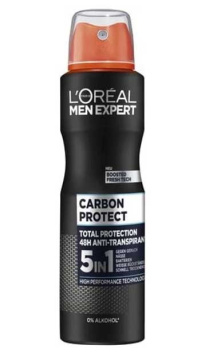 L'Oréal Men expert spray deodorant Carbon protect 150ml
