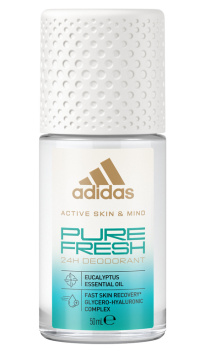 Adidas Active Skin & Mind Deo Roll-on 50ml Pure Fresh
