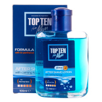 TOP TEN  After Shave Blue lotion normal skin 100ml