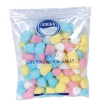 Ahtena Cotton Wool Balls Mix Colour 100 ball