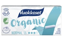 Vuokkoset Organic Tampon Normal 16pcs