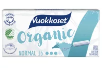 Vuokkoset Organic Tampon Normal 16pcs