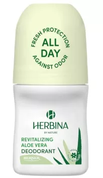 Herbina deodorant roll-on Revitalizing Aloe Vera 50ml
