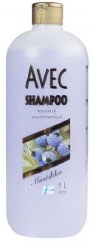 Avec Shampoo Blueberry 1L