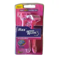 Max Speed Razor 3 Women's razor 3 pcs 
