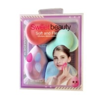 Sweet Beauty set of makeup sponges, 4 pcs