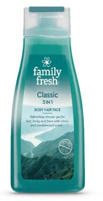 Family Fresh 500ml Classic 3in1 Body Hair Face shower gel