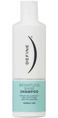Define Weightless Shine shampoo for normal hair 250ml