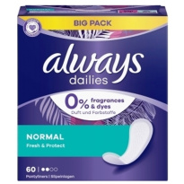 Always Panty liner 60 pcs Normal Liner