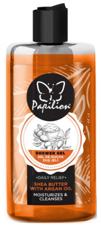 Papilion Shea Butter & Argan shower soap 400ml