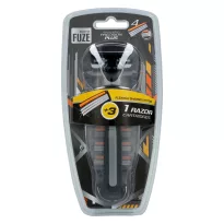 Body-X Razors Men 1pcs Triple Blades SS +3 Refills