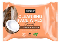 Sence Cleansing Face Wipes Cleanse & Refresh Coconut 20pc