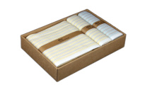 LOVE STYLE Gift set of towels in a box 70x130cm 1 pc., 35x70 2 pcs.
