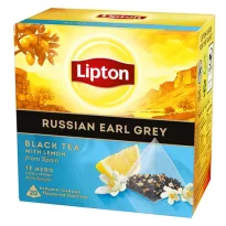 Lipton Pyramid tea Russian Earl Gray black tea 20ps