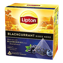 Lipton Pyramid tea Blackcurrant black tea 20ps