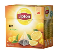 Lipton Lemon Pyramid Black Tea 20Pcs