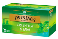 Twinings green tea mint 25x1,5g